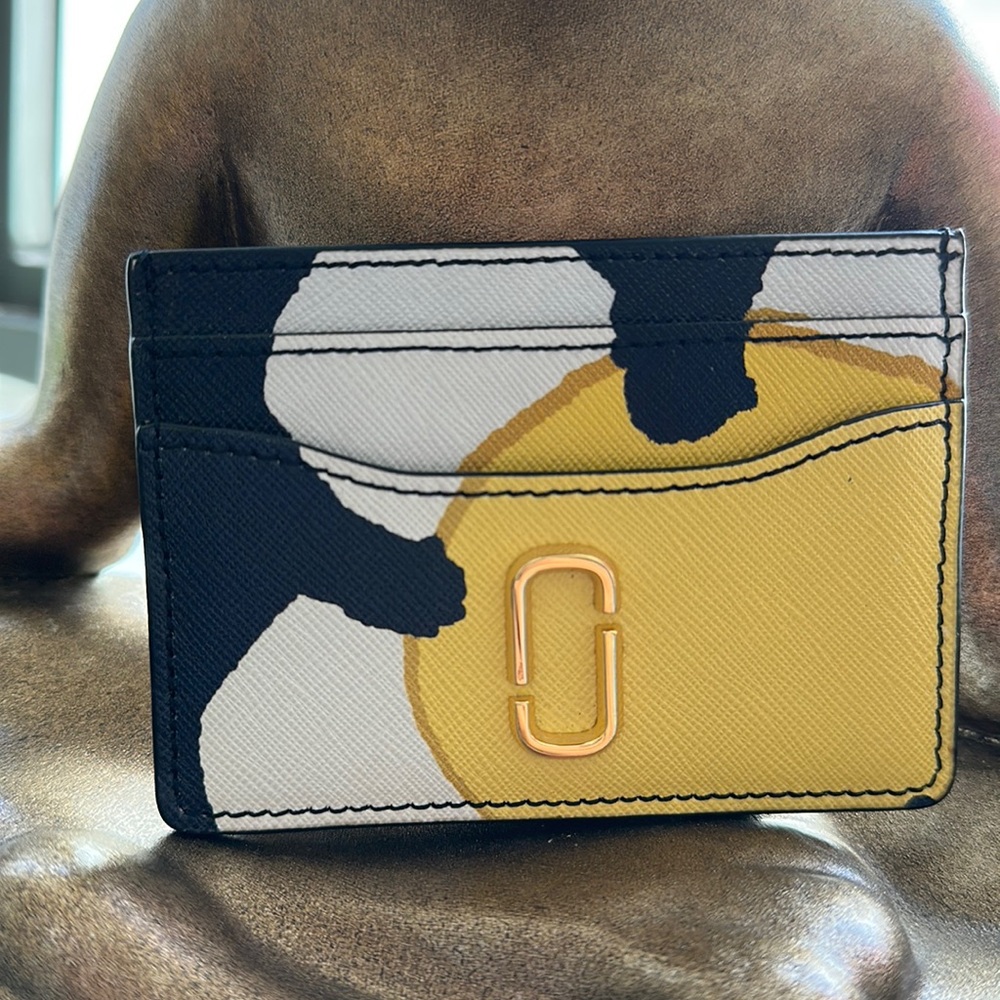 Authentic Marc Jacobs leather card holder